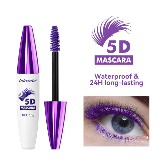 5D Mascara and Waterproof Lash Lengthening Volume Makeup for Daily Eye Styling