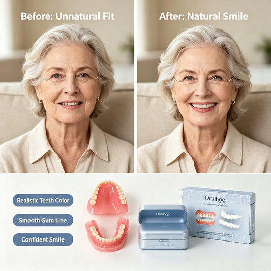 Adjustable Silicone False Teeth and Dental Veneers for Daily Smile Beauty Improvement