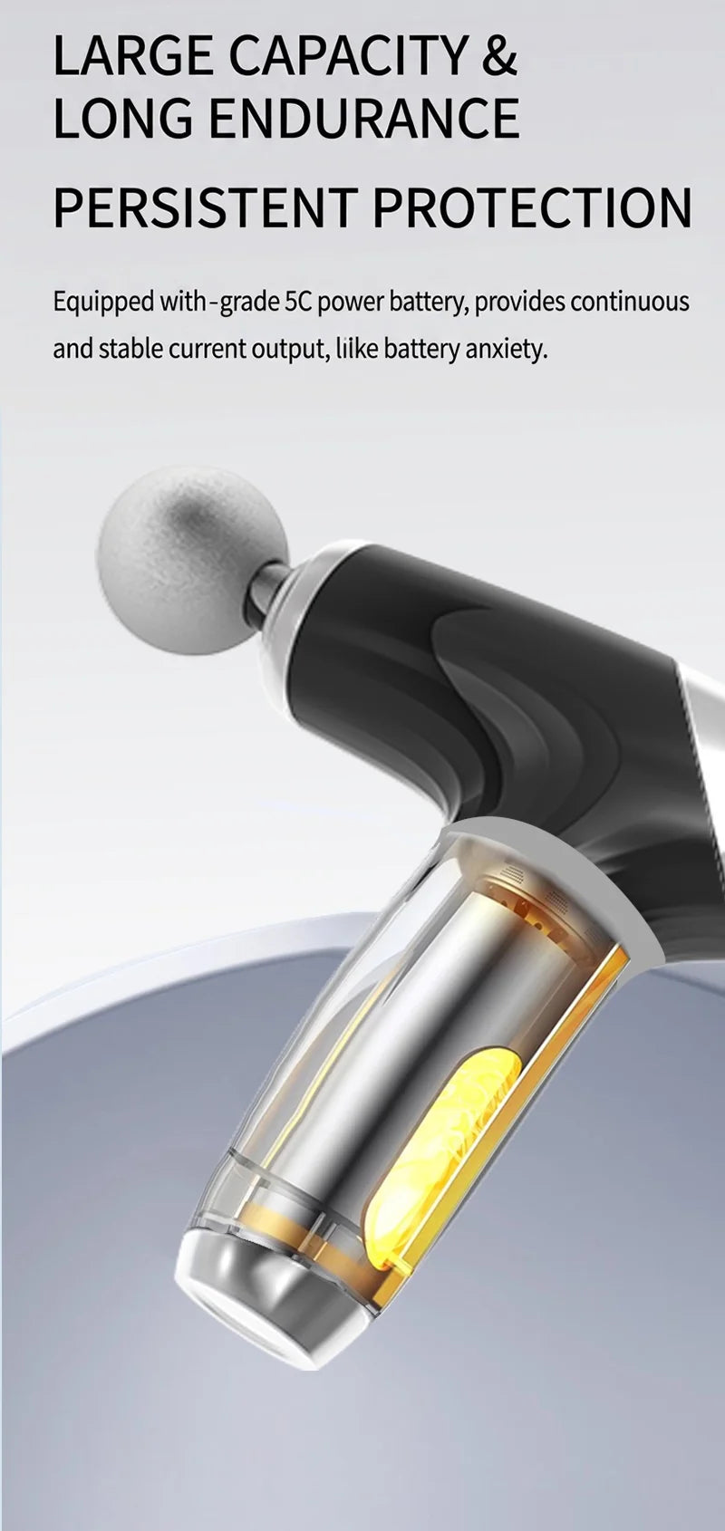 Mini Massage Gun and Percussion Muscle Massager for Post Workout Recovery Relief