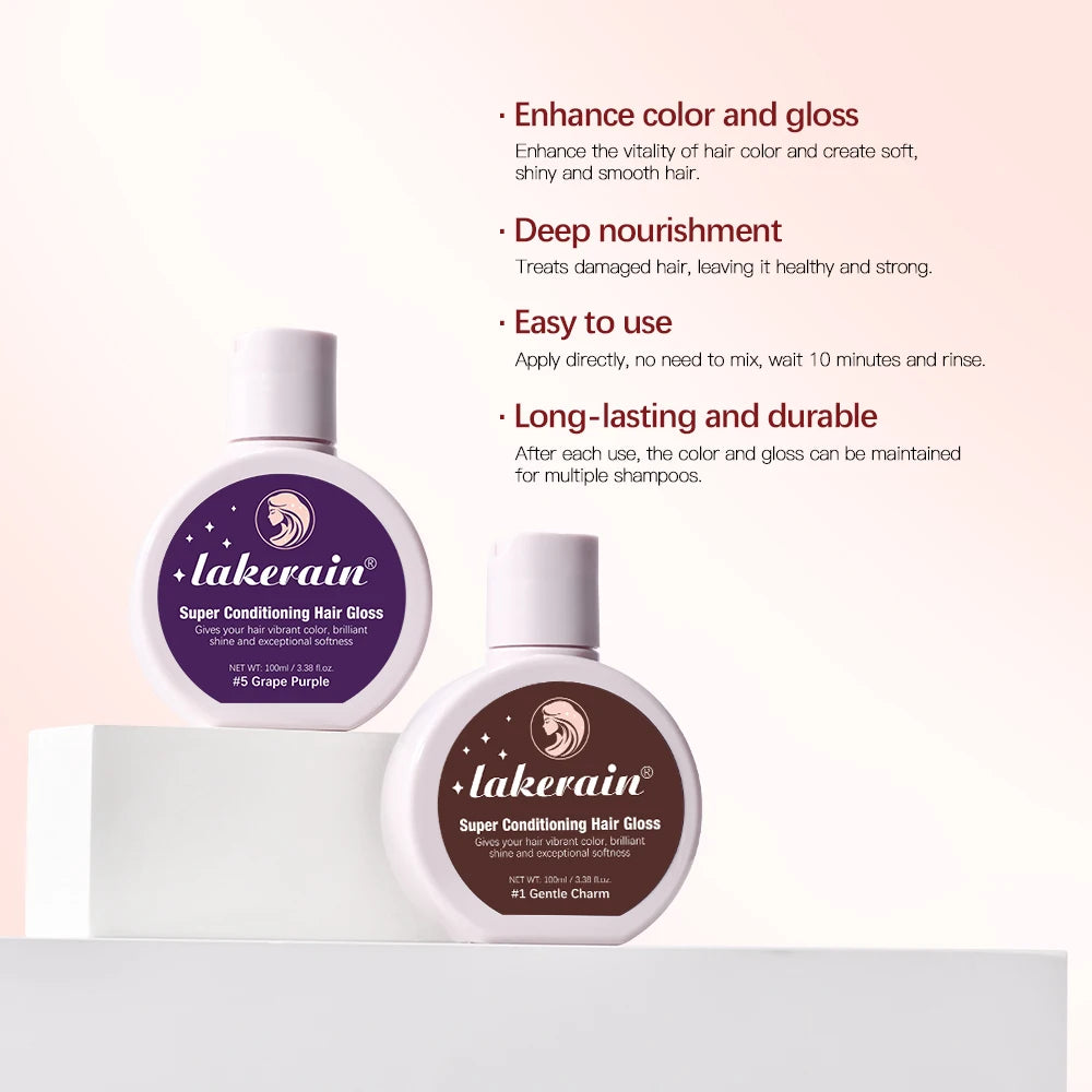 Super Conditioning Hair Gloss and Semi Permanent Hair Glaze for Vibrant Shine - 3