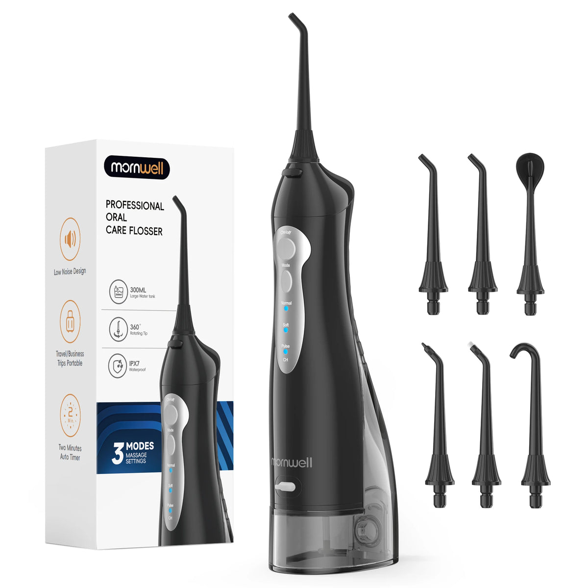 Water Flosser and Portable Oral Irrigator for Daily Teeth Cleaning Routine