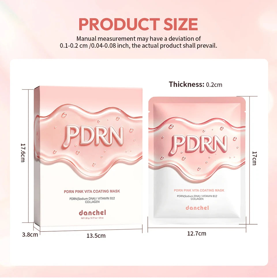 Salmon DNA PDRN Face Mask and Hydrating Sheet Mask for Daily Skincare Routine - 15