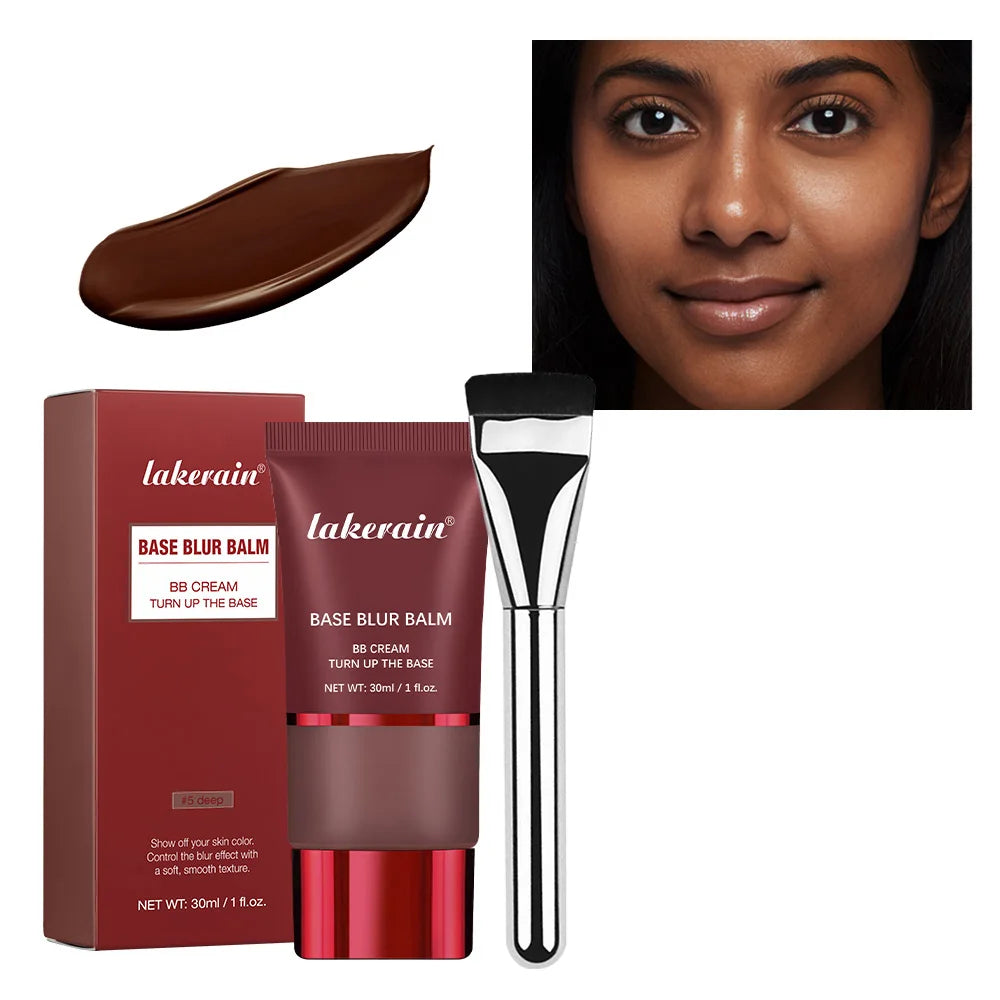 Blur Base Balm and Hydrating BB Cream for a Flawless Smooth Natural Makeup Finish