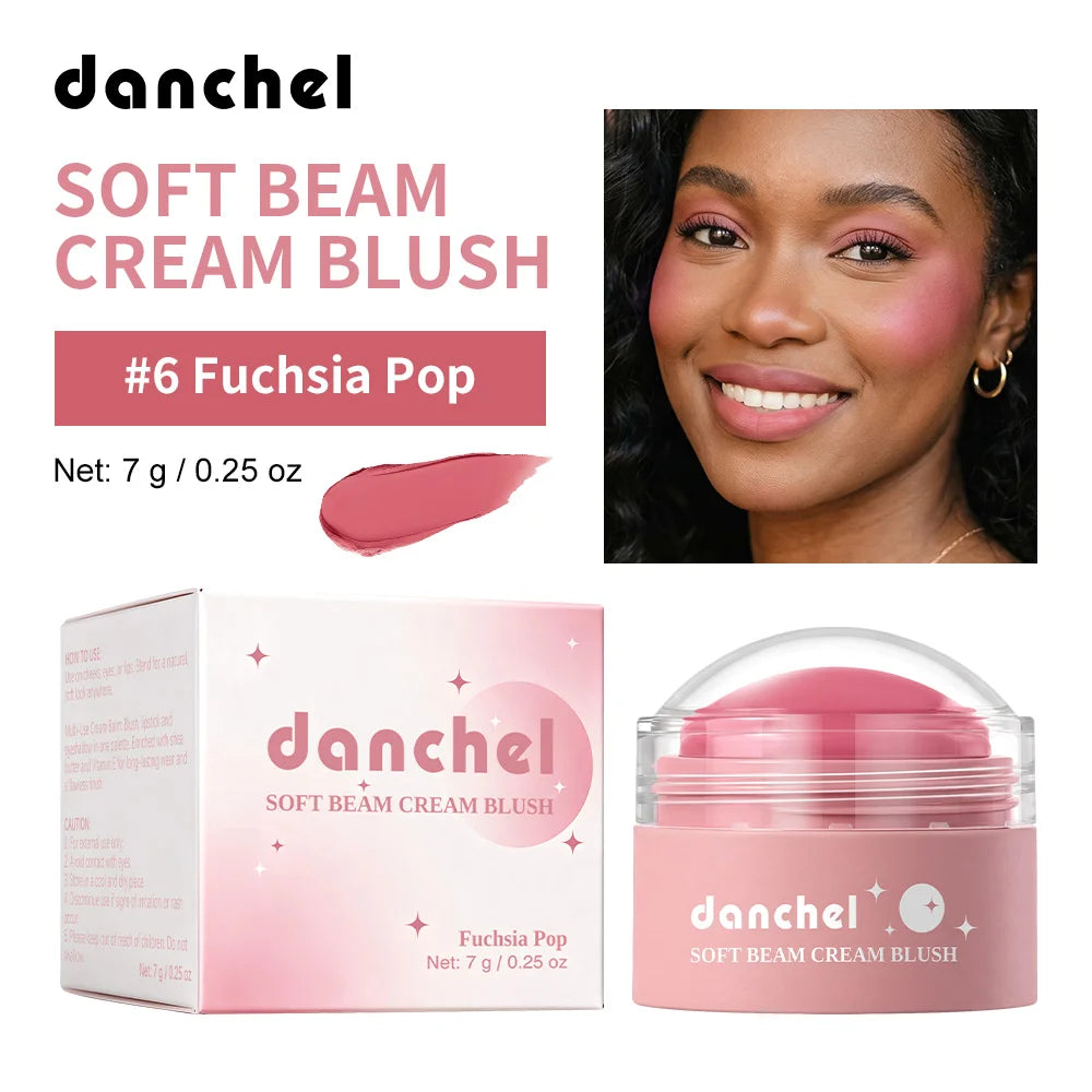 Soft Cream Blush and Multi Use Face Tint for Natural Daily Makeup Looks - 23