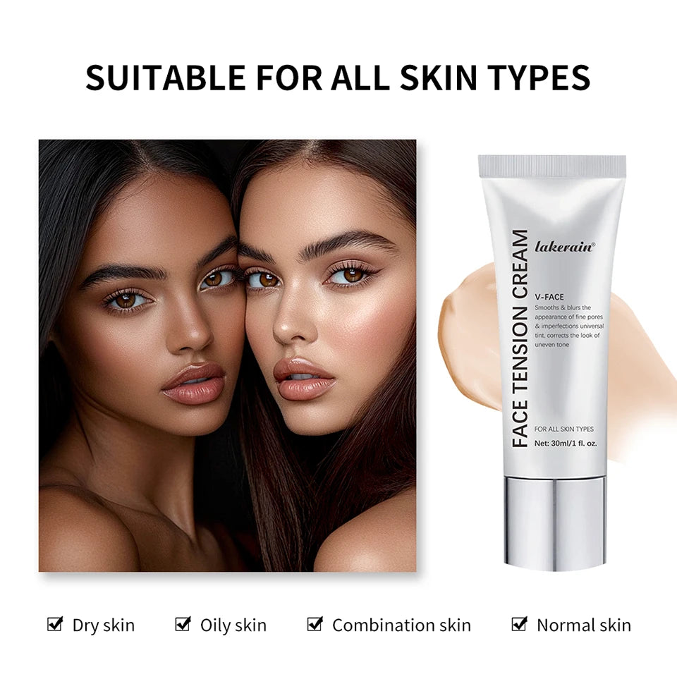 Face Tension Cream and Pore Blurring Primer for Flawless Makeup Application - 11