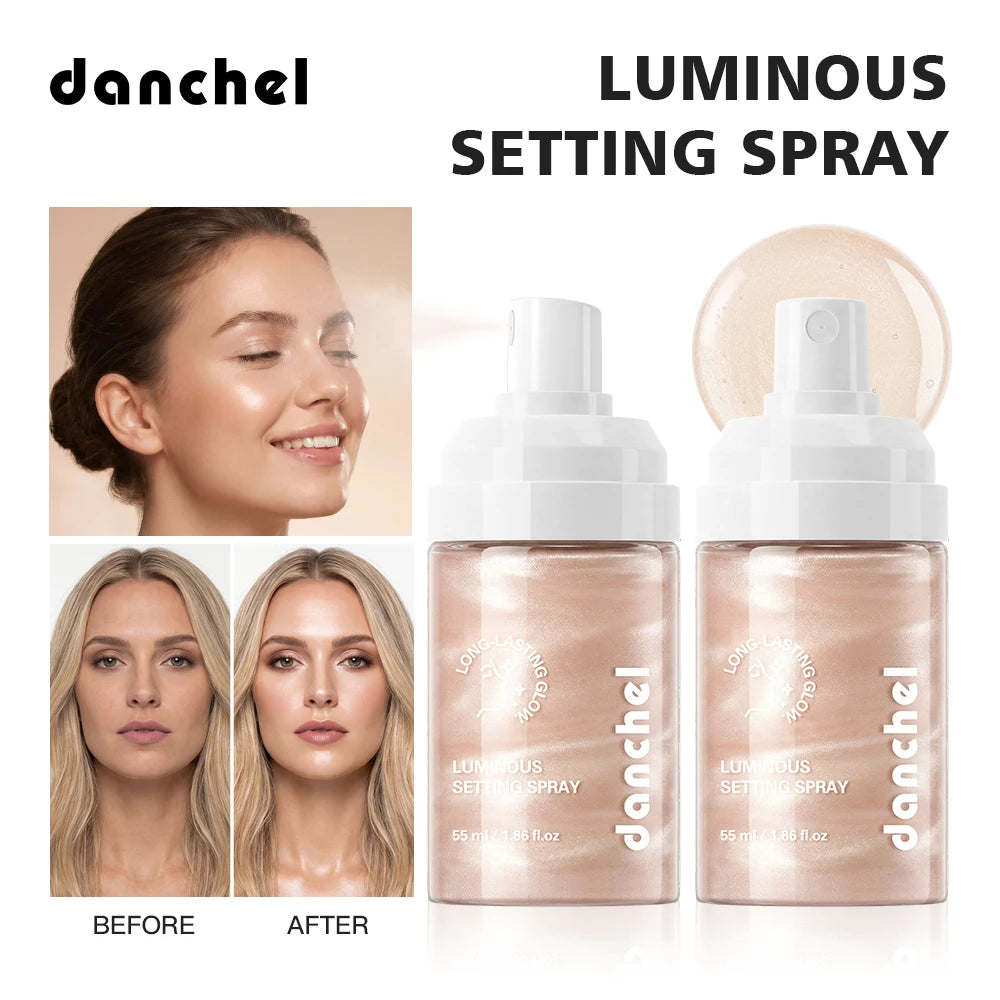 Luminous Setting Spray and Hydrating Makeup Mist for a Radiant Dewy Finish - 1