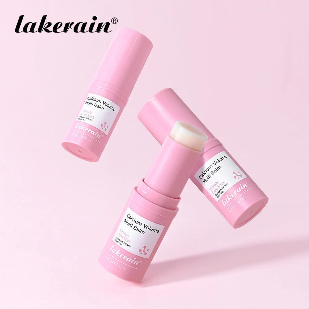 Calcium Volume Multi Balm and Eye Wrinkle Cream Stick for Daily Skin Care