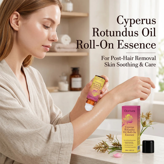 Cyperus Rotundus Oil and Hair Removal Soothing Essence for Post Shaving Skin Care