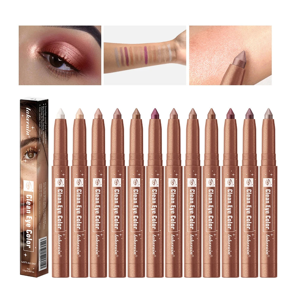Eyeshadow Stick and Creamy Eye Shadow Pencil for Daily Makeup and Quick Beauty
