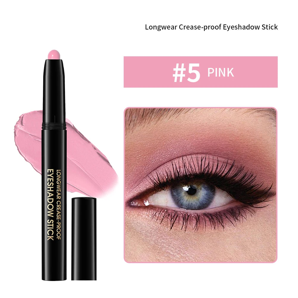 Eyeshadow Stick and Cream Makeup Pencil for Long Lasting Daily Eye Enhancement