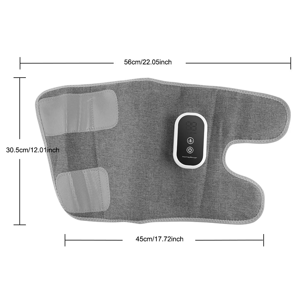 Wireless Calf Massager and Leg Compression Wrap for Recovery and Circulation - 21