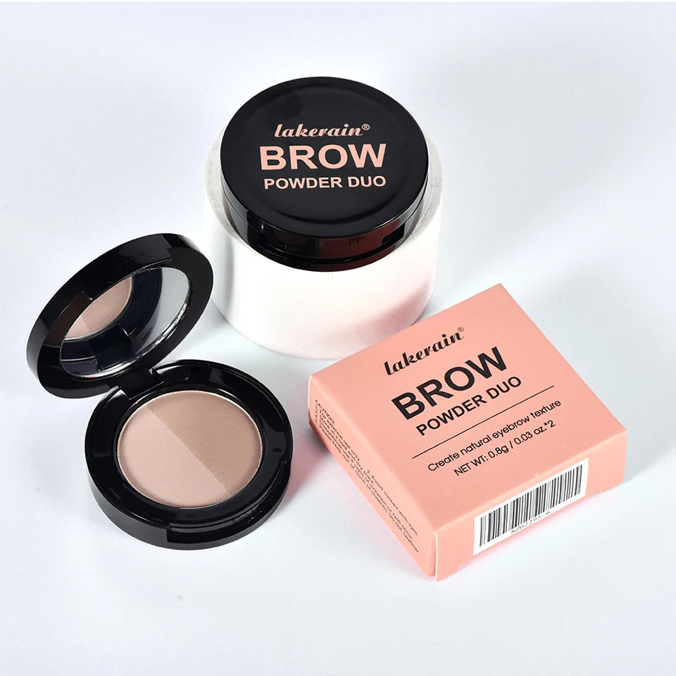 Brow Powder Duo and Eyebrow Enhancer for Natural Defined Eyebrows and Contouring - 16