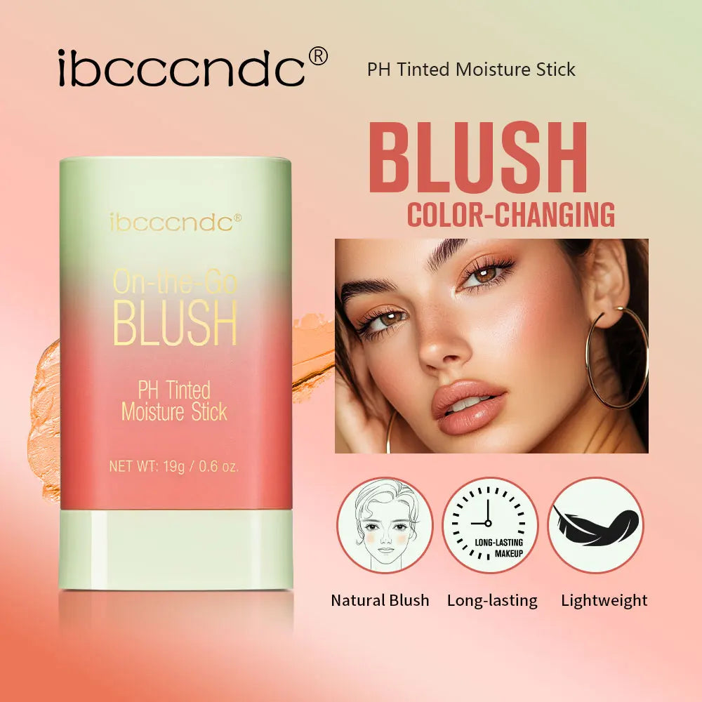 Tinted Moisture Stick and Cream Blush for Natural Daily Makeup Looks - 1