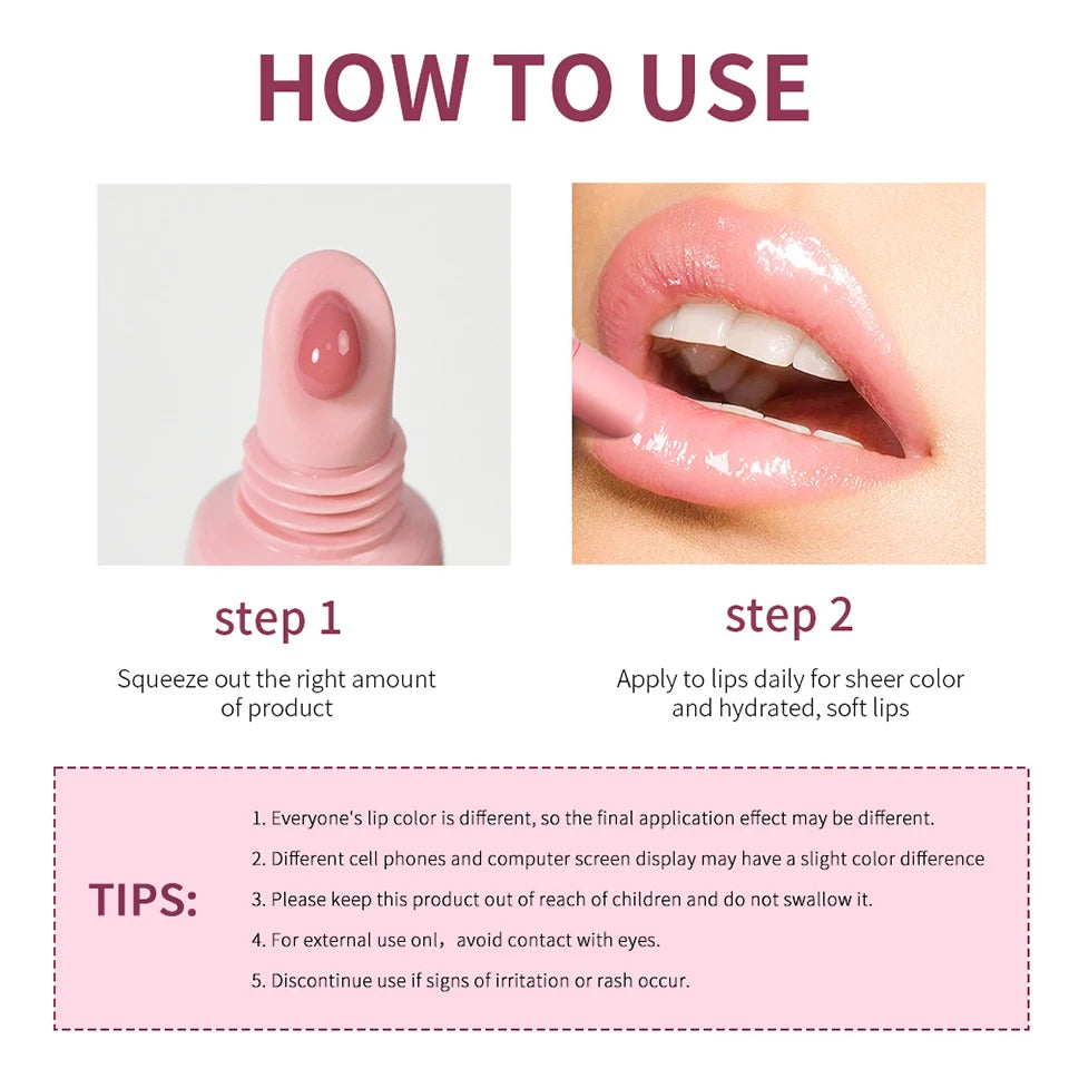 Peptide Lip Tint and Hydrating Lip Gloss for Daily Makeup and Lip Care Routine - 19