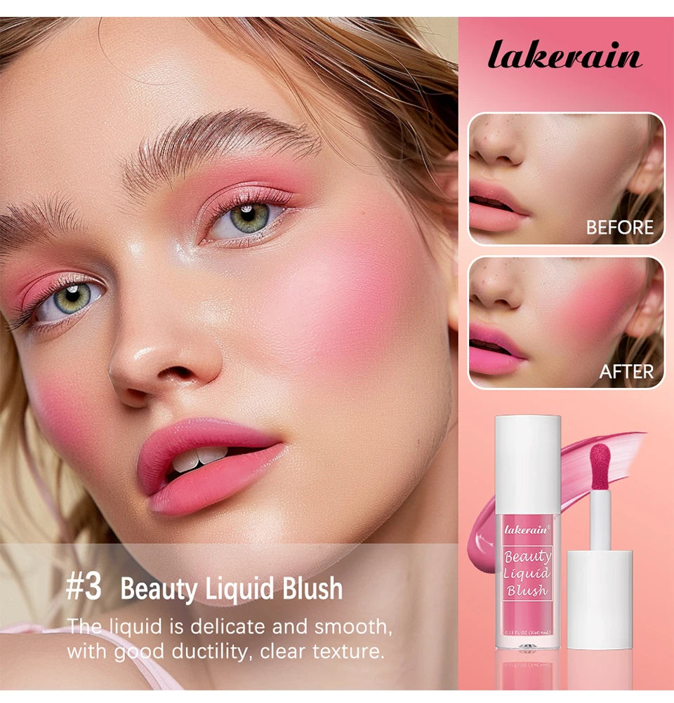 Liquid Blush and Cheek Tint for Natural Flawless Makeup Everyday Wear - 9