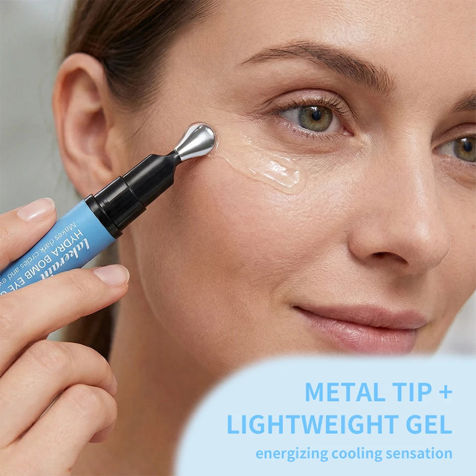 Eye Gel and Brightening Serum for Daily Dark Circles and Puffy Under Eye Skin - 12