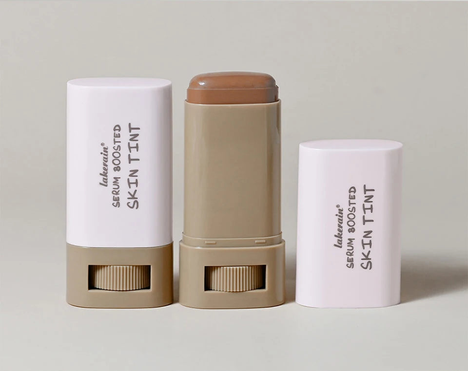 Foundation Stick and Pressed Powder Set for Daily Makeup and Holiday Gifting - 19