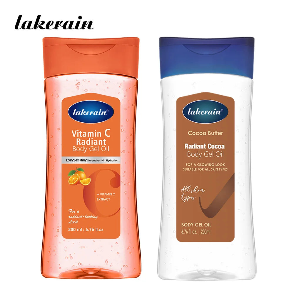 Radiant Body Gel Oil and Moisturizing Skin Treatment for Daily Glowing Hydration