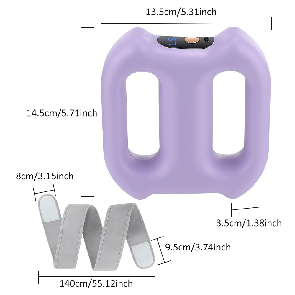 Electric Fascia Ring and Vibration Massager for Deep Tissue Muscle Recovery