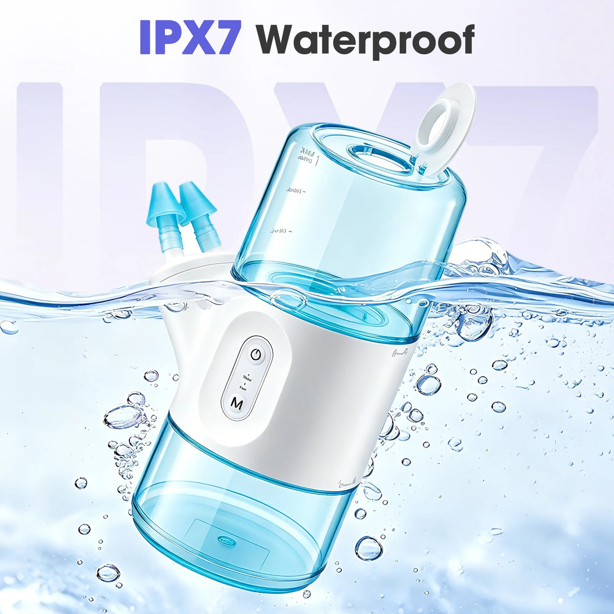 Electric Nasal Irrigator and Nose Cleaner for Daily Sinus Relief at Home