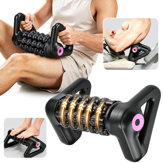 Electric Fascia Roller and Deep Tissue Massager for Muscle Recovery at Home