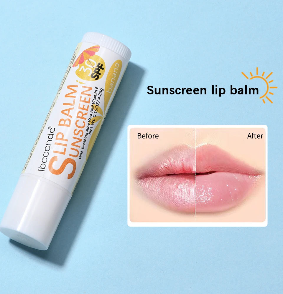 Sunscreen Lip Balm and Hydrating Moisturizer for Daily Sun Protection