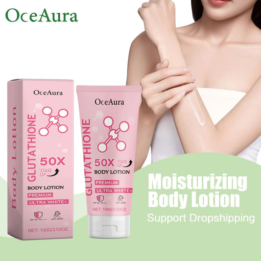 Arbutin Lightening Body Lotion and Moisturizing Skin Cream for Daily Dryness