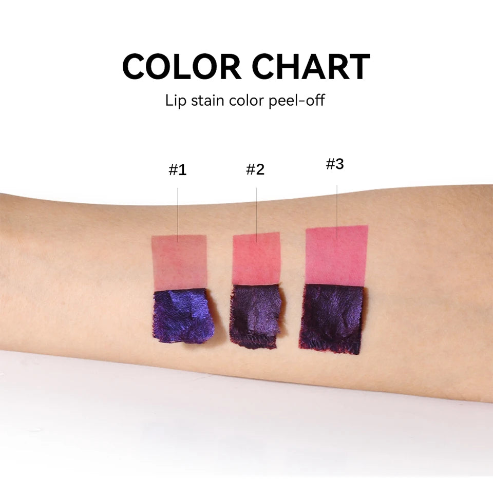 Peel off Lip Gloss and Long Lasting Lip Stain for Daily Makeup and Bold Looks