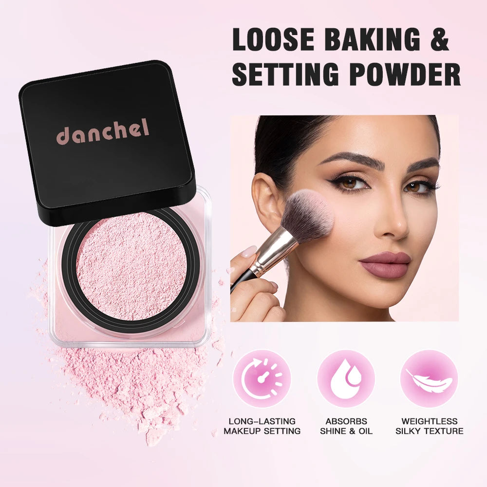Loose Baking Setting Powder and Face Finishing Makeup for Long Lasting Matte Looks - 7
