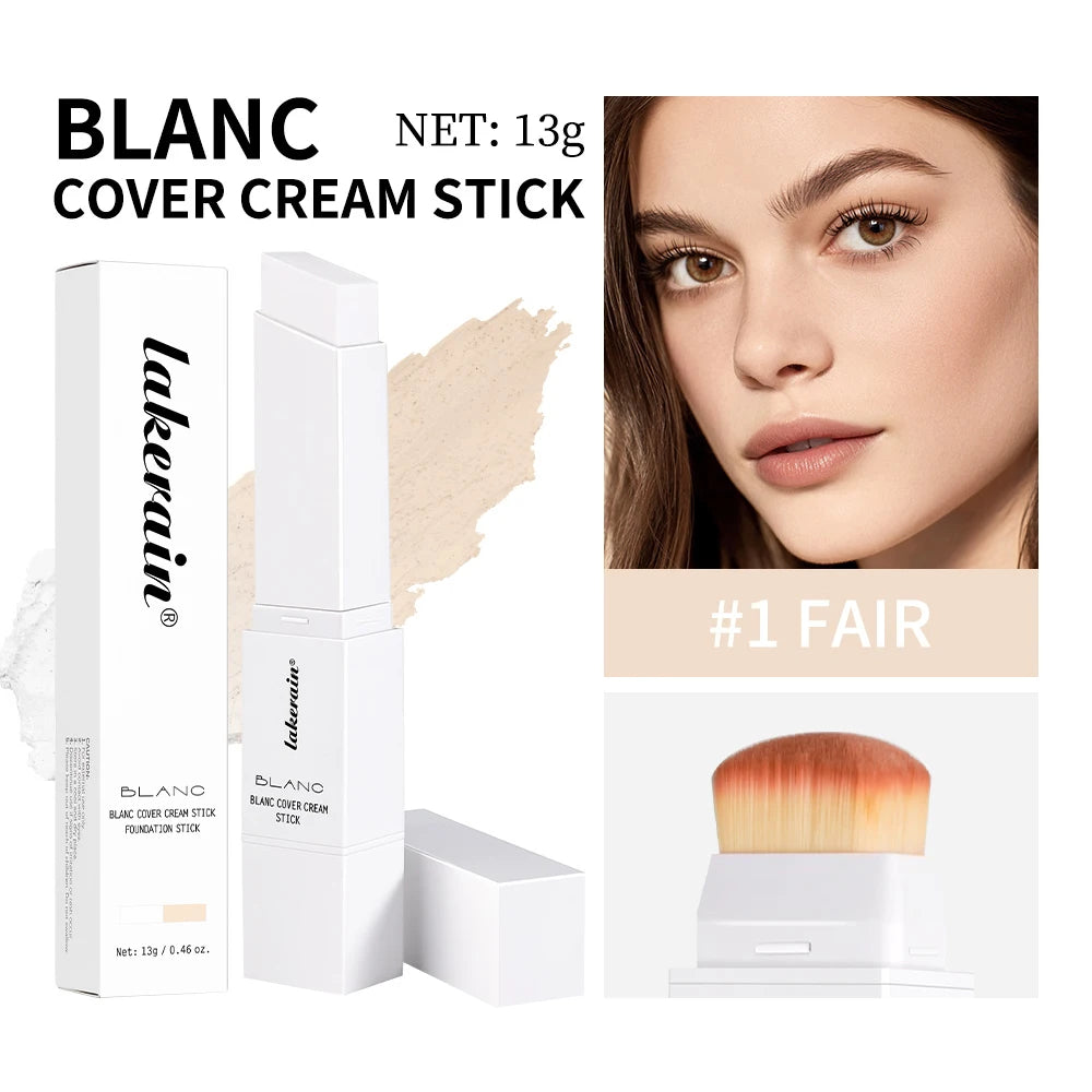 Blanc Cover Cream Stick and Color Changing Foundation for Natural Daily Makeup