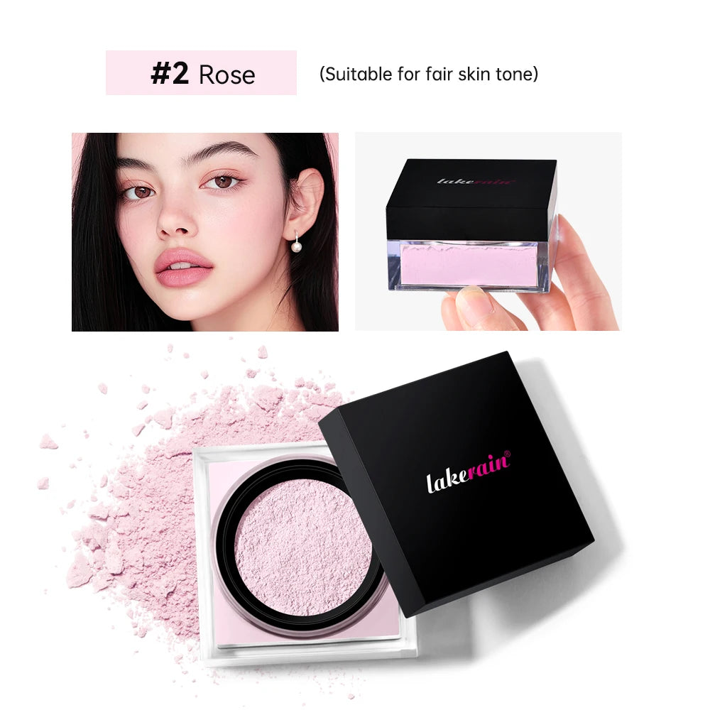 Matte Loose Baking Powder and Finishing Dust for Daily Makeup Oil Control