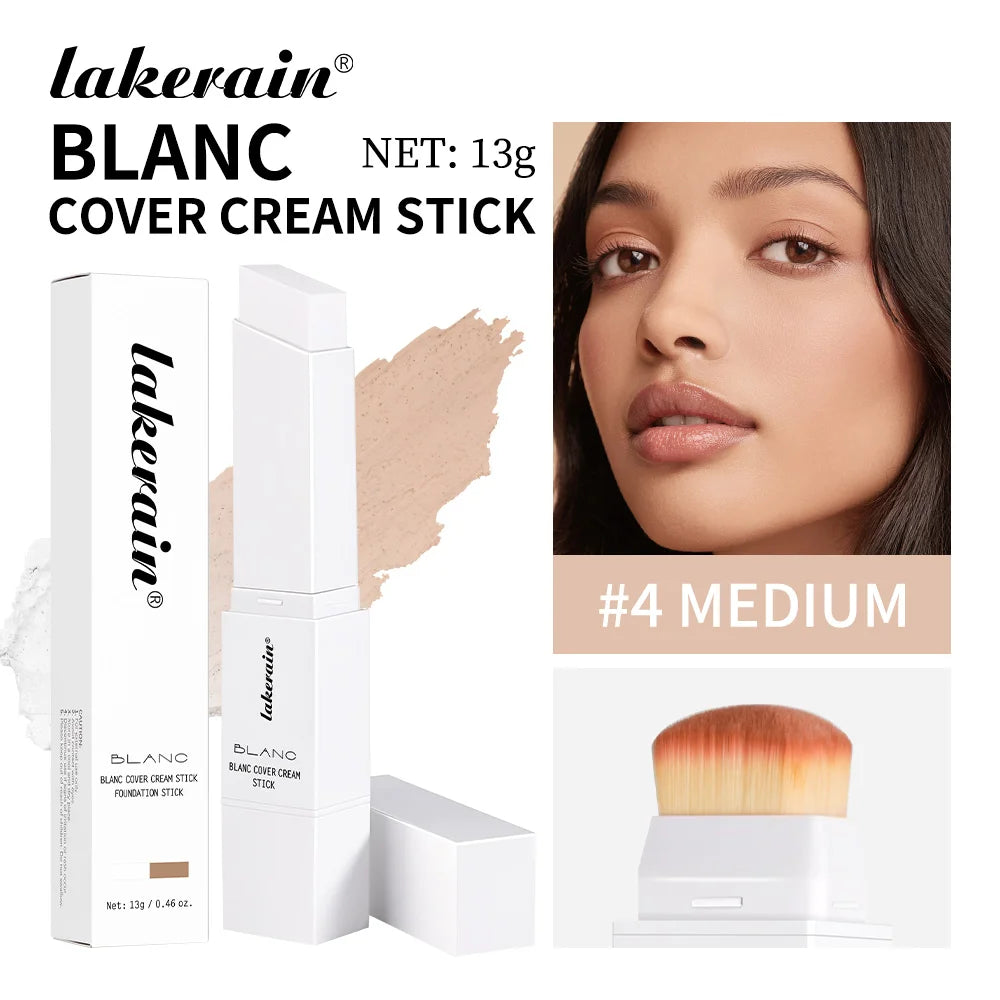 Blanc Cover Cream Stick and Waterproof Foundation for Natural Daily Makeup