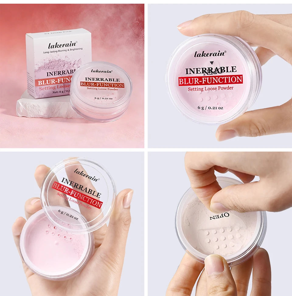 Loose Setting Powder and Finishing Face Powder for long lasting matte makeup