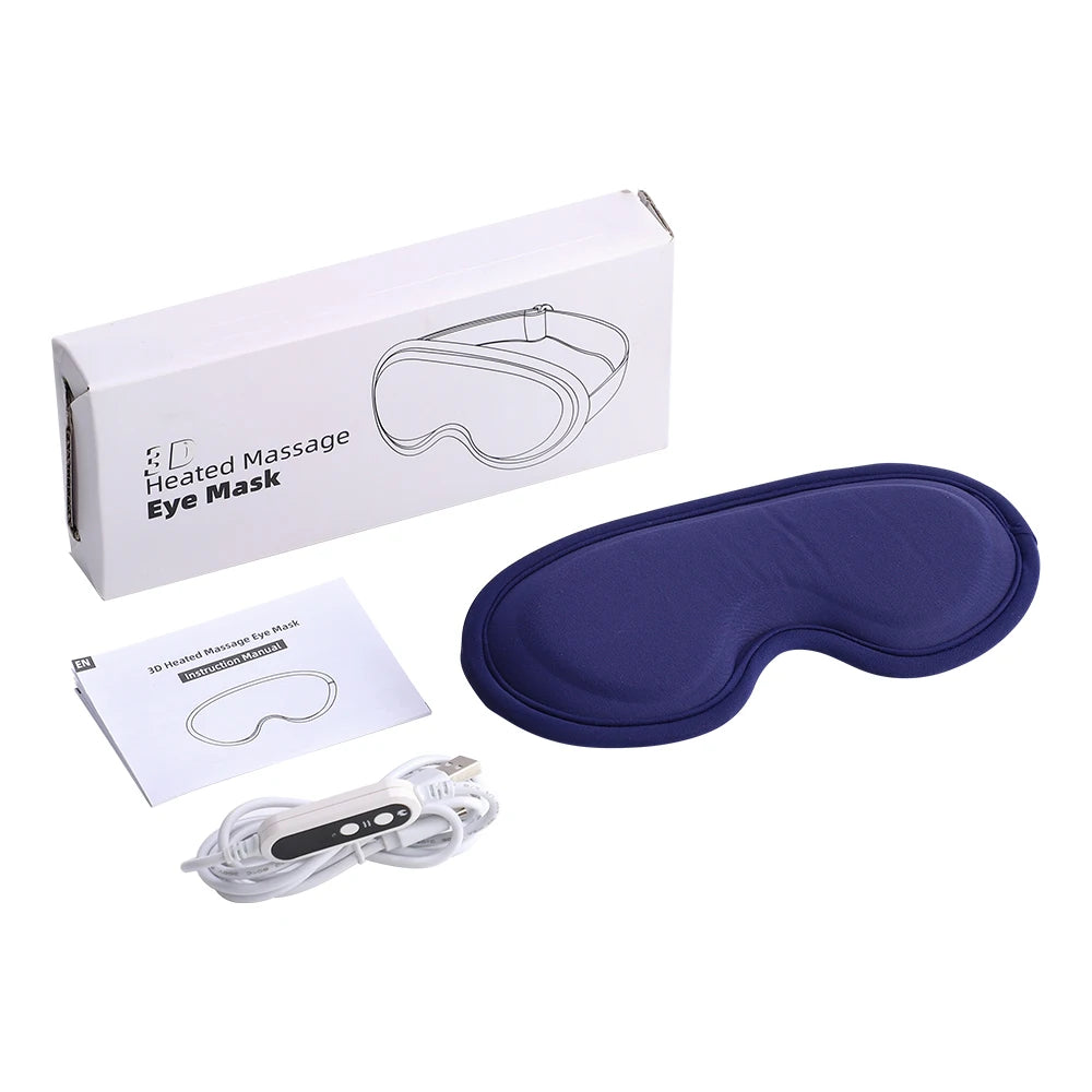 Heated Eye Mask and Vibration Massager for Daily Eye Strain and Better Sleep - 18
