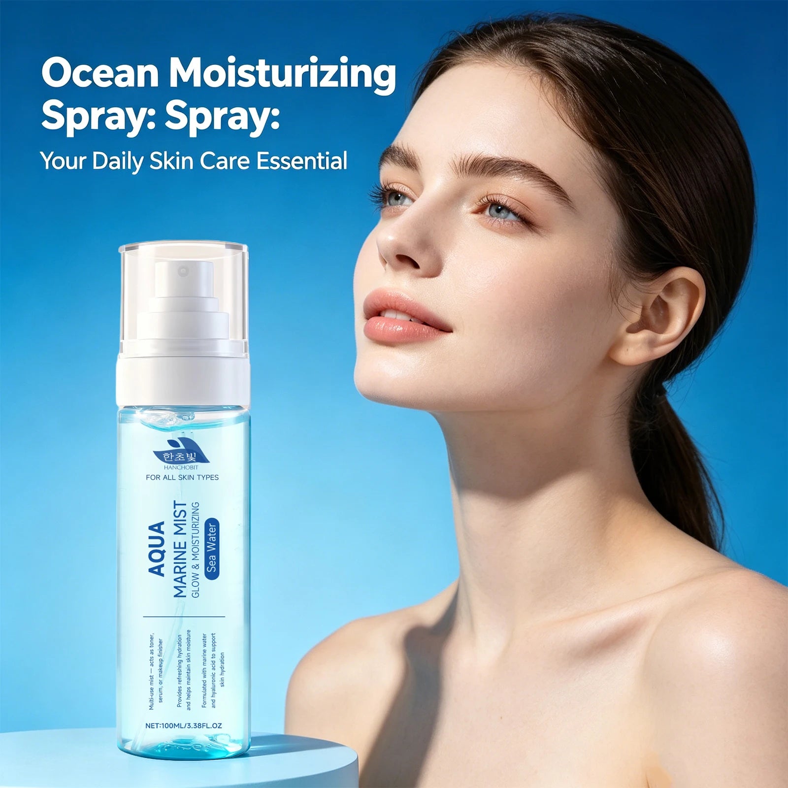 Sea Water Hydrating Mist and Moisturizing Face Spray for Daily Skin Refreshing - 6