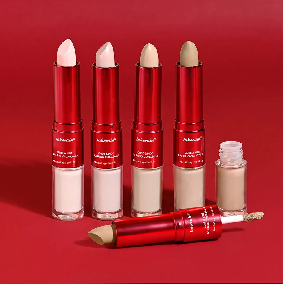Glide and Hide Blurring Concealer and Full Coverage Foundation for Daily Makeup - 17