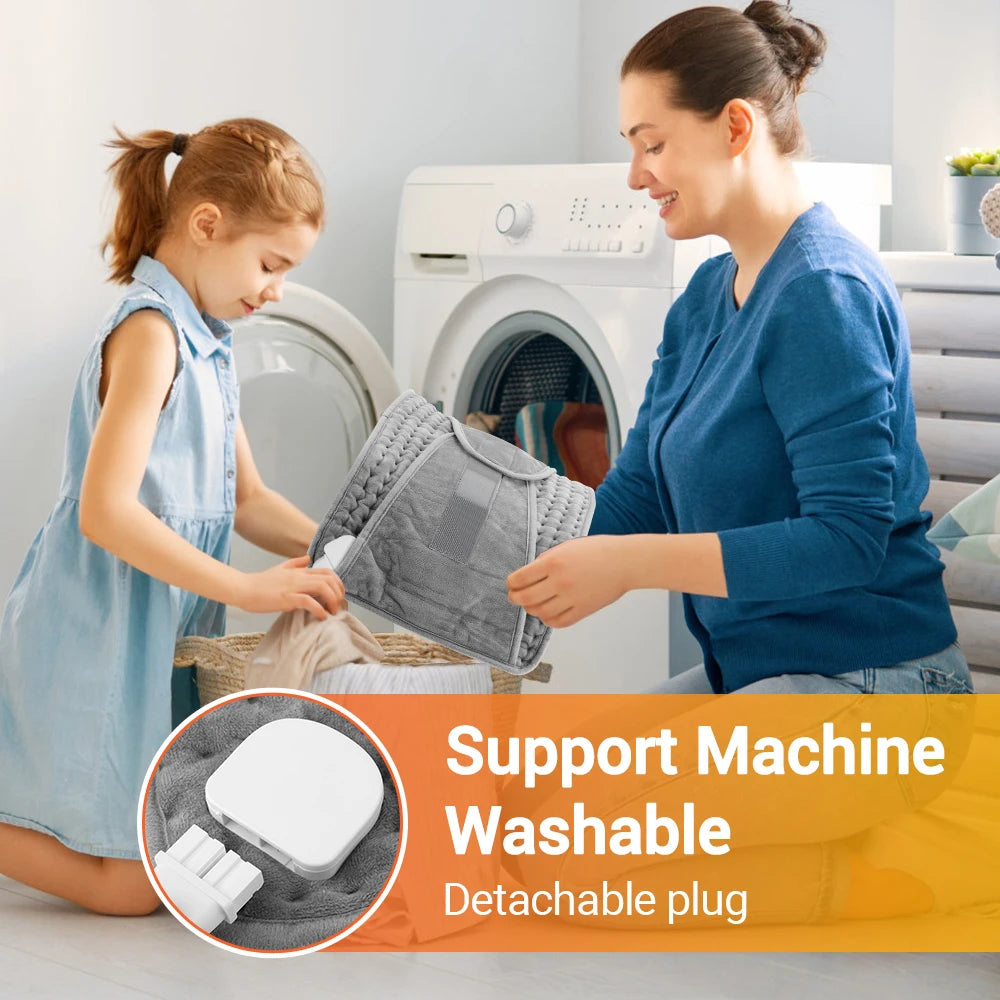 Heated Waist Belt and Electric Heating Wrap for Back Pain Relief at Home - 6