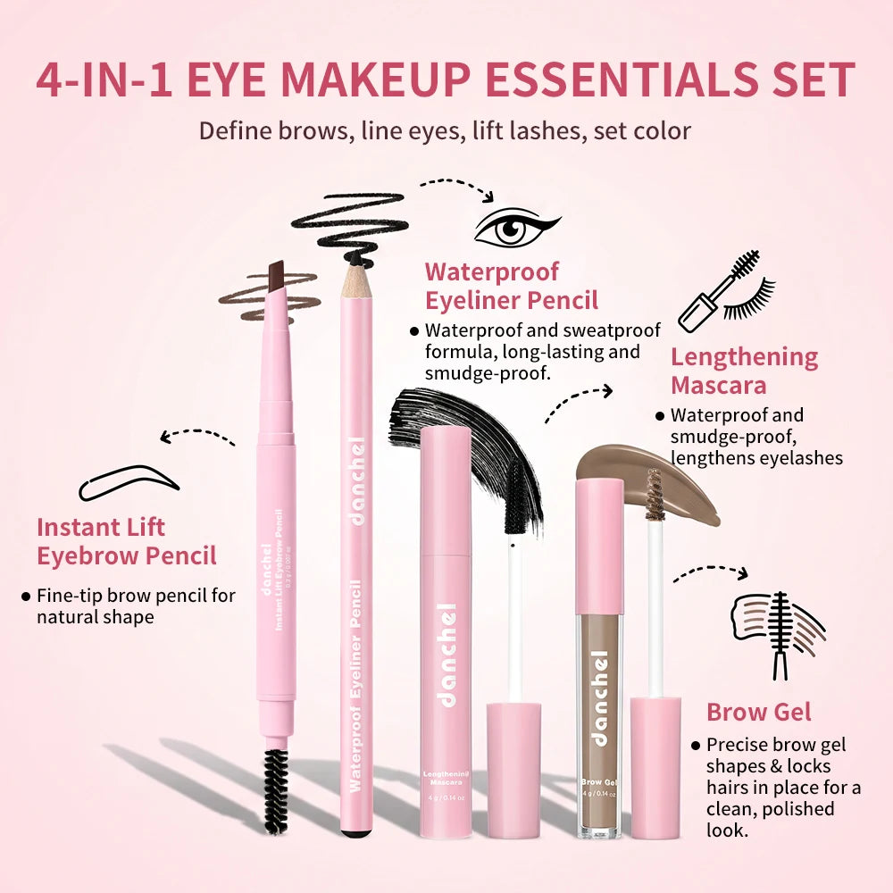 Full Face Makeup Set and Cosmetic Beauty Kit for Beginners and Daily Use
