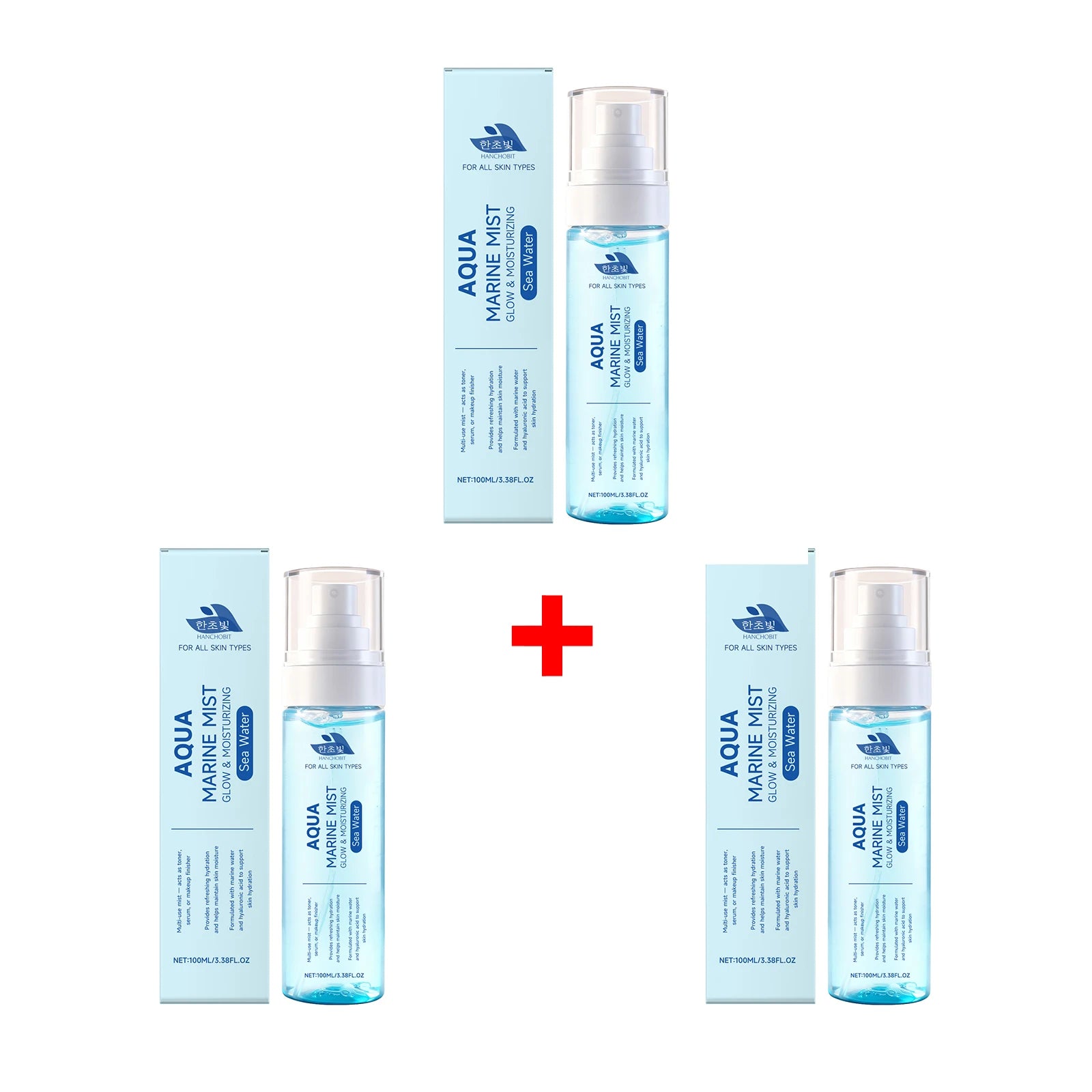 Sea Water Hydrating Mist and Moisturizing Face Spray for Daily Skin Refreshing - 15