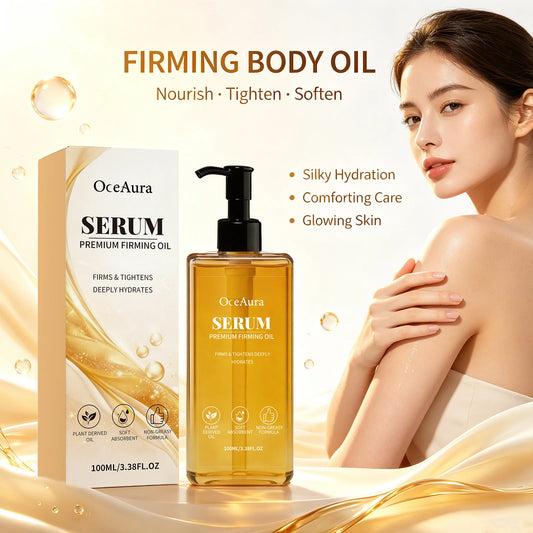 Firming Body Oil and Skin Tightening Serum for Daily Hydration and Body Care