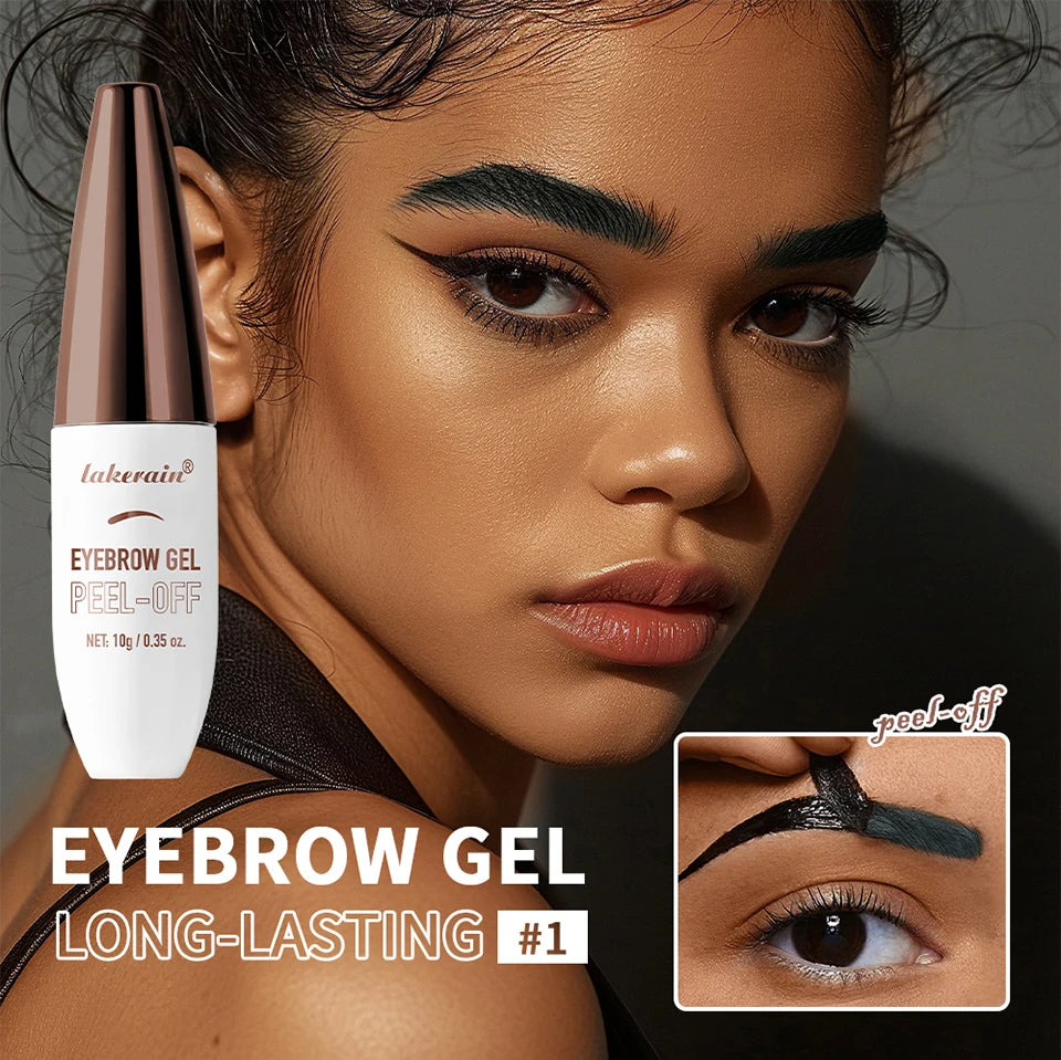 Peel Off Eyebrow Gel and Tinted Brow Tattoo for Long Lasting Defined Brows - 9