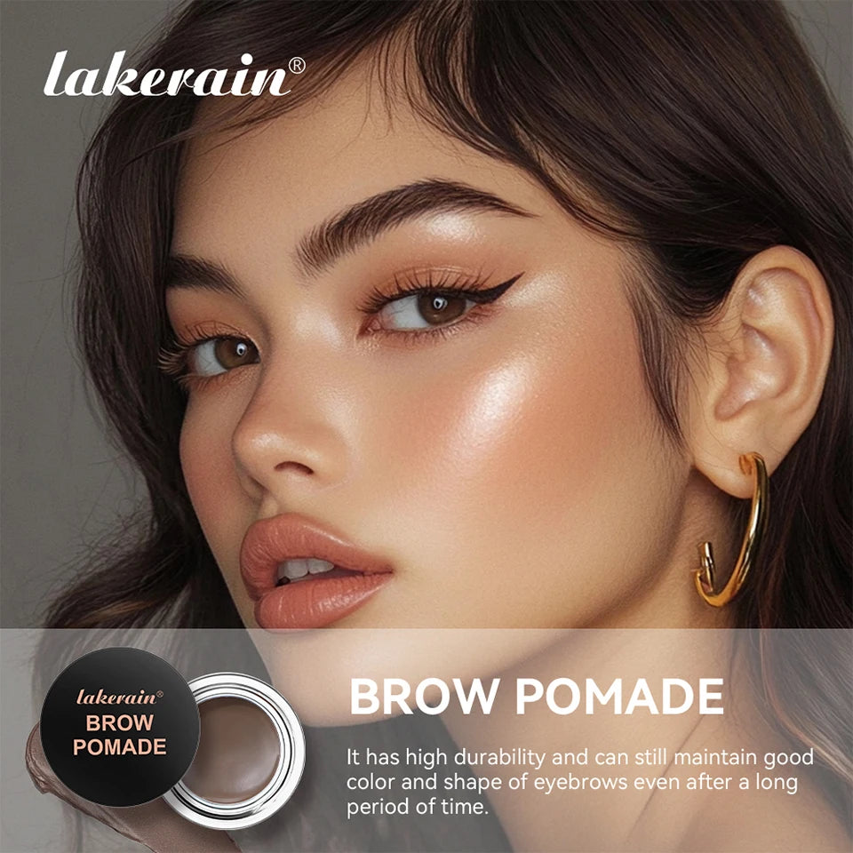 Brow Pomade and Eyebrow Enhancer Gel for Long Lasting Natural Looking Makeup - 7