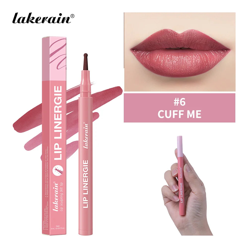 Lip Contour Lip Stain and Long Lasting Liner for Perfect Daily Makeup Looks - 30