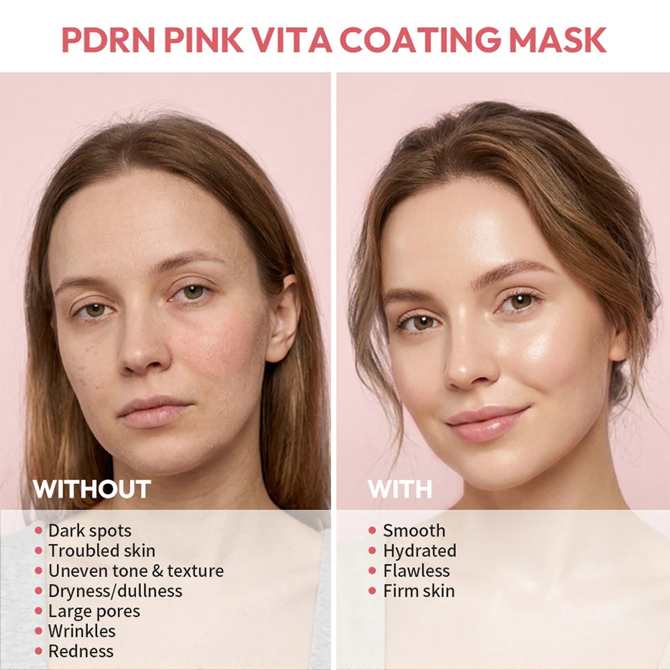 Salmon DNA PDRN Face Mask and Hydrating Sheet Mask for Daily Skincare Routine - 11