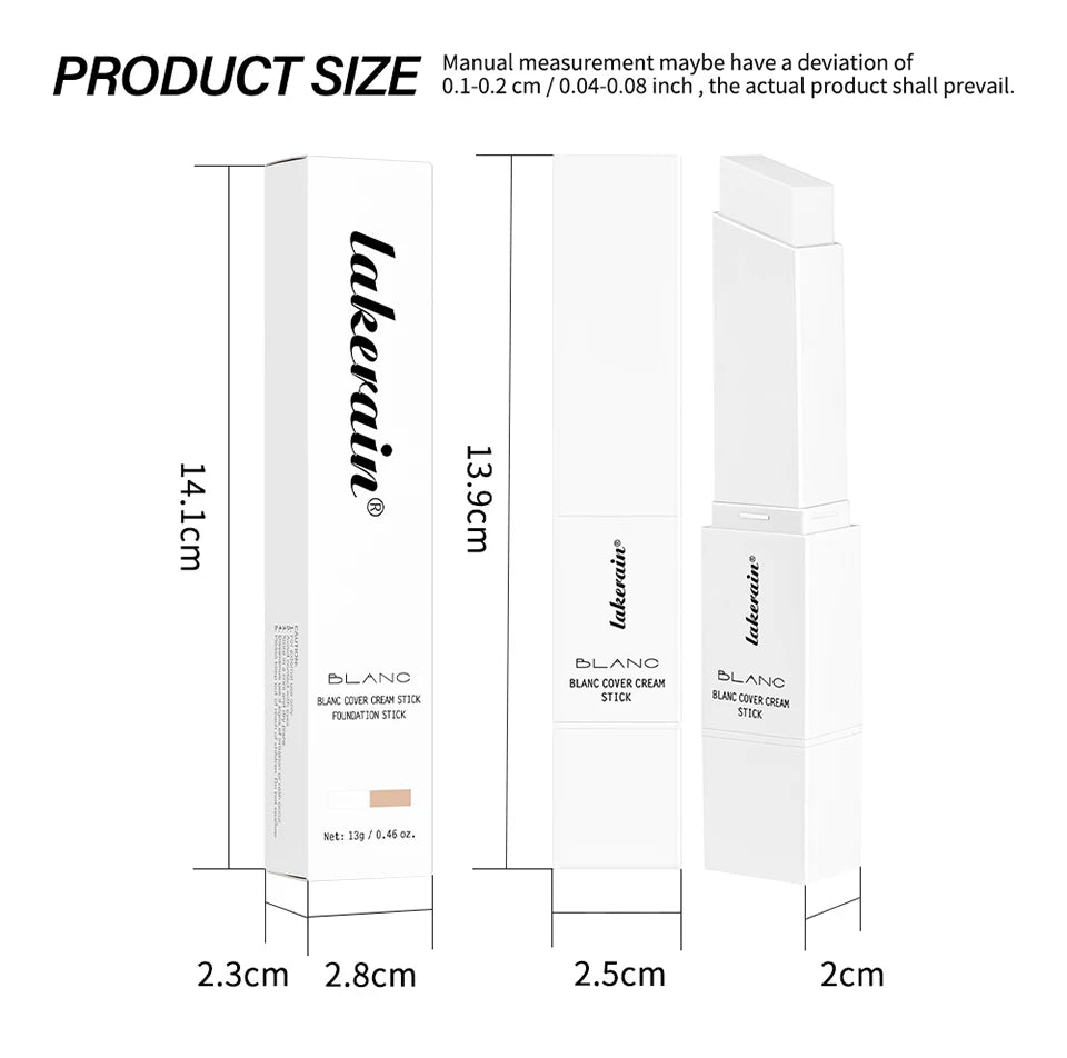 Blanc Cover Cream Stick and Color Changing Foundation for Natural Daily Makeup - 17