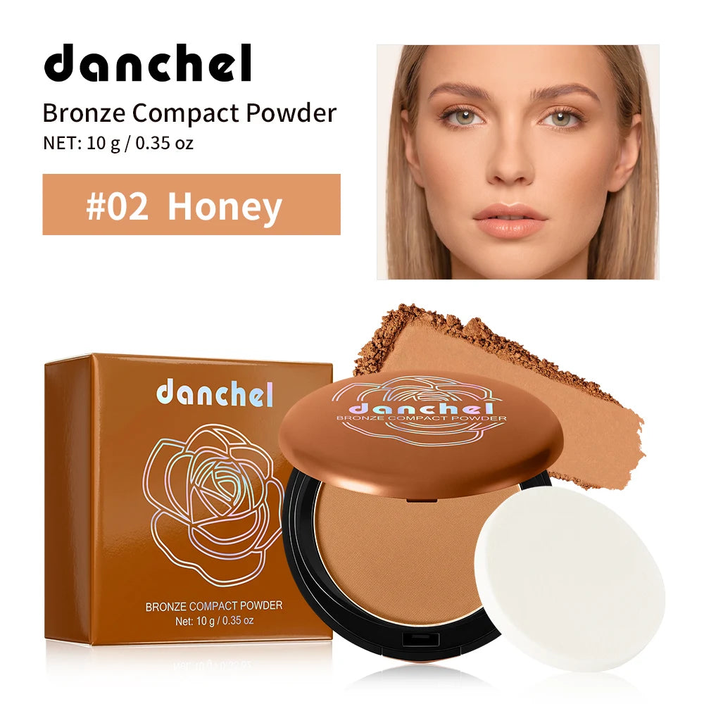 Matte Bronze Powder and Pressed Setting Powder for a Natural Sun Kissed Look - 24