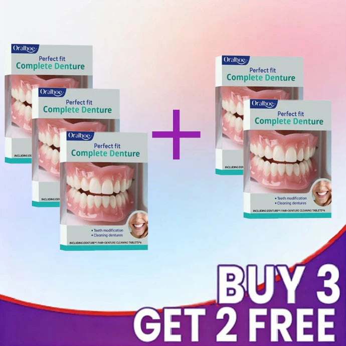 Silicone Full Mouth Dentures and Realistic Fake Teeth for Daily Smile Comfort - 10