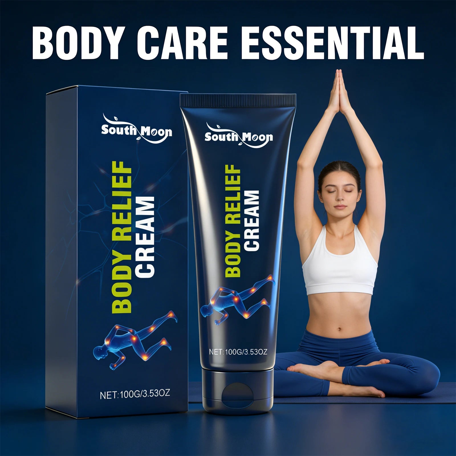 Body Relief Cream and Muscle Massage Lotion for Joint Support and Recovery - 3