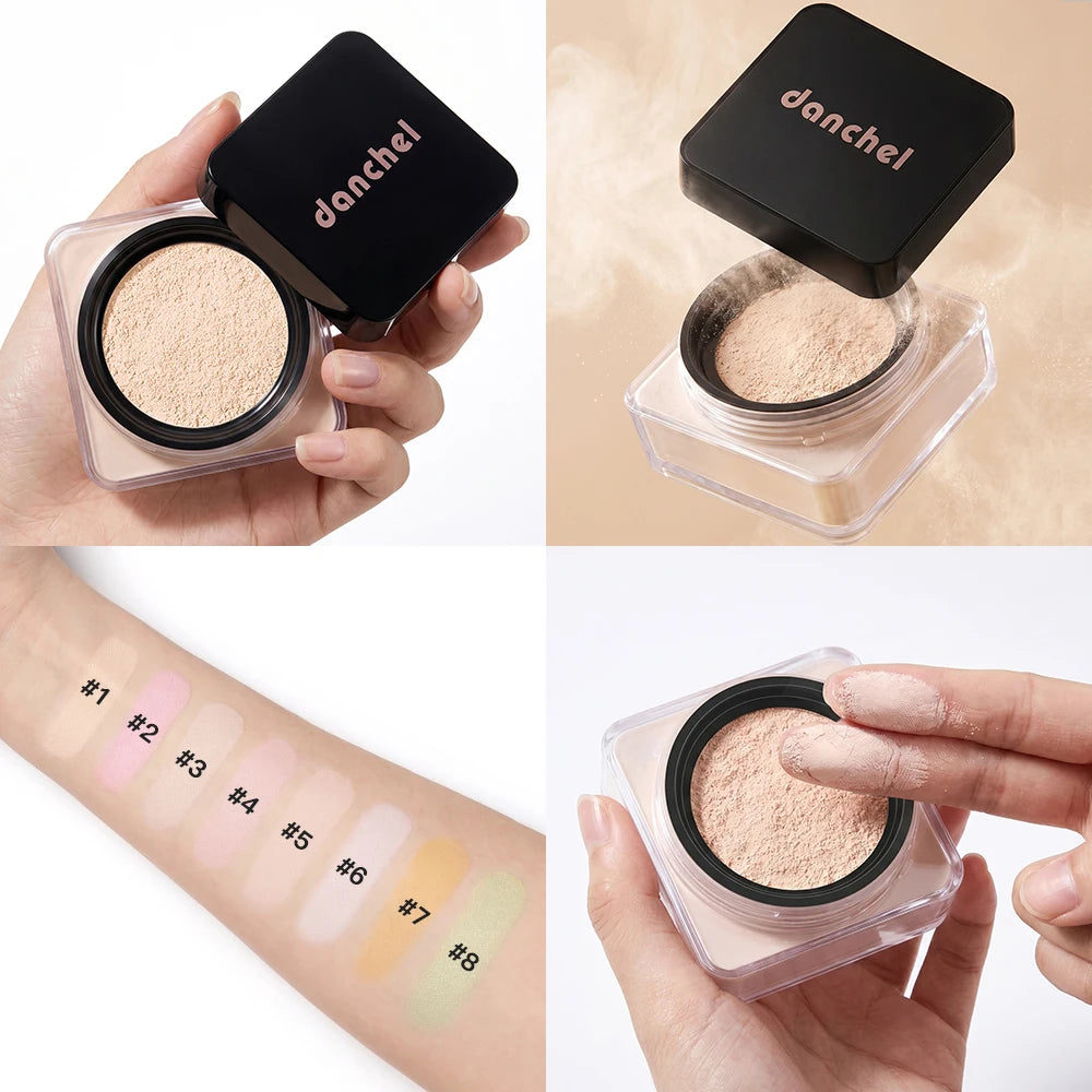 Loose Baking Setting Powder and Face Finishing Makeup for Long Lasting Matte Looks