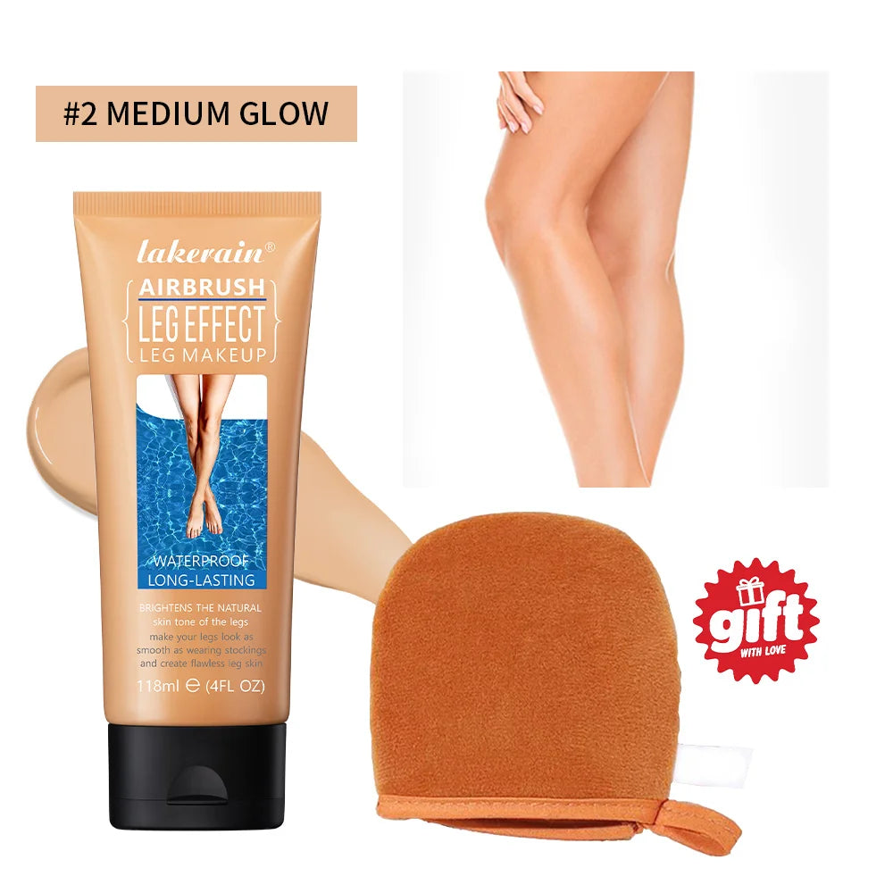 Leg Makeup and Body Concealer for Flawless Even Skin Tone on Legs and Feet - 1